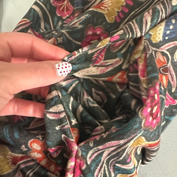 NATURAL LIFE Lottie Sweater Knit Floral Maxi Dress Women’s M Boho Colorful - Picture 10 of 10